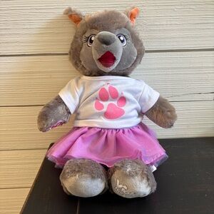 Build‎ A Bear 2021 Violet The Wolf Plush With Outfit